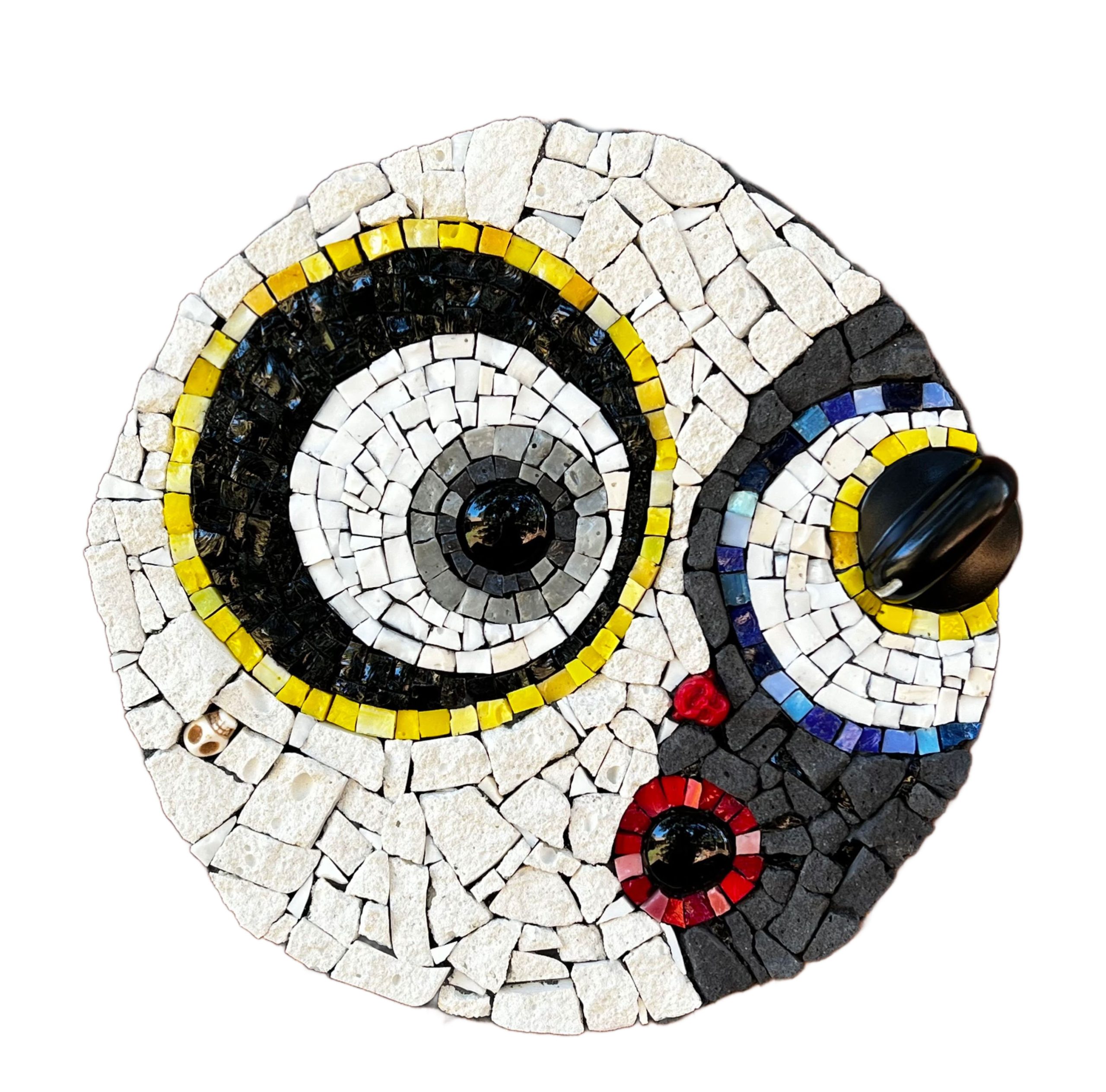 What If Everything Was Black and White mosaic by Gila Rayberg